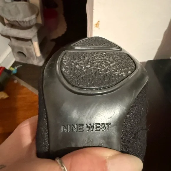 Nine West Black Over the Knee Boots - Picture 2 of 4